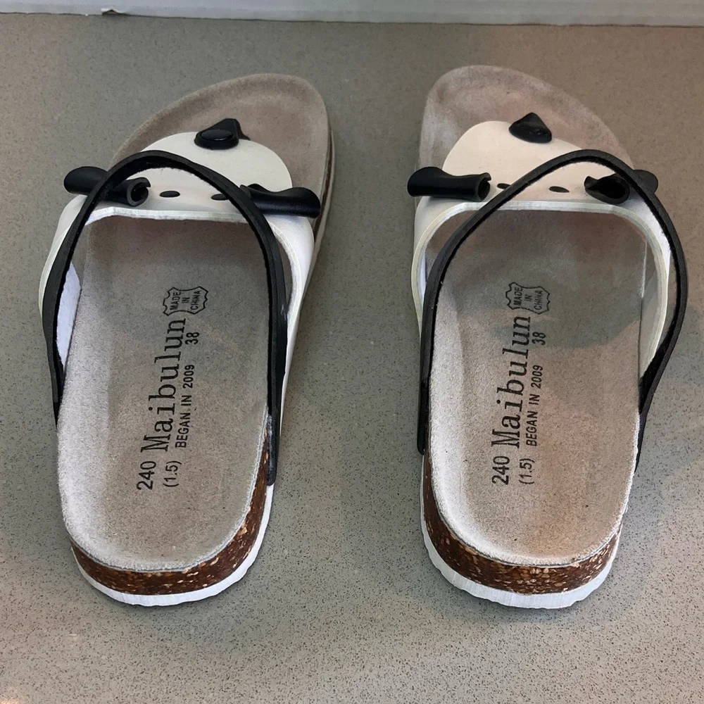 Maibulun Puppy Face Sandals Size 38 / 7